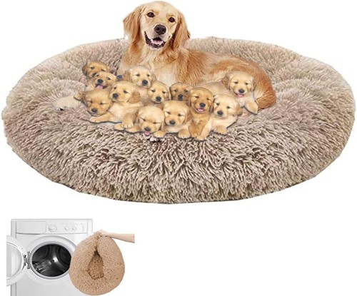 Hundebett jumbo weidenkorb - hundebett,