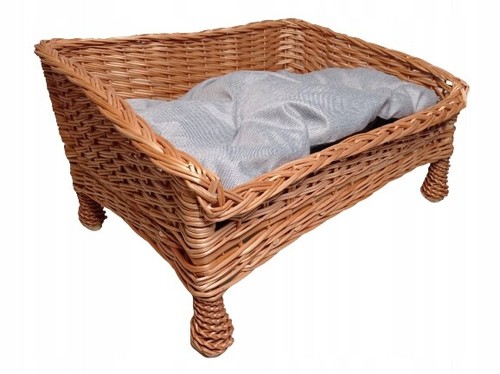 Hundebett weidenkorb - hundebett,