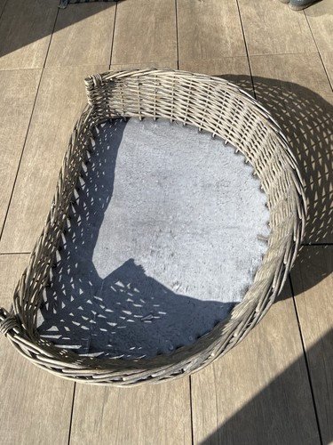 Hundebett weidenkorb mit - weidenkorb,