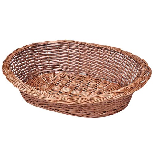 Weidenkorb hundebett natur - weidenkorb/hundebett,,