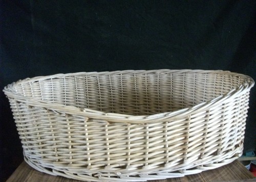 Weidenkorb hundekorb oval - weidenkorb,